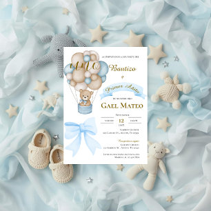 Invitation de baptême et premier anniversaire en e