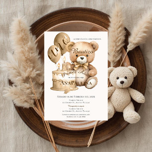 Invitation de baptême et première année en espagno