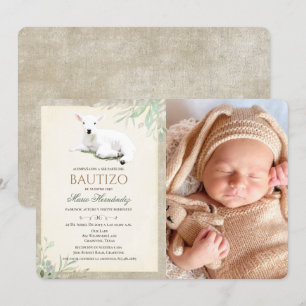 Invitation De Baptême Garçon Baptême Enfant