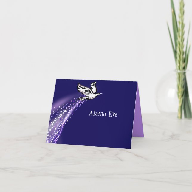Invitation de Bar Mitzvah de la Chauve-Souris Colo (Devant)