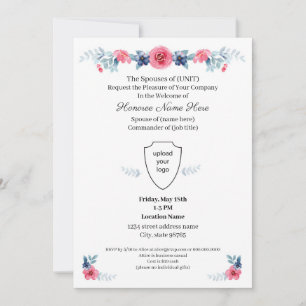 Invitation de bienvenue du conjoint militaire Télé