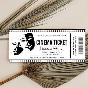 Invitation de billet de cinéma