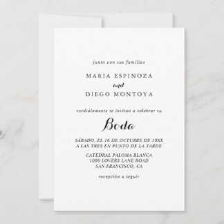 invitation de boda