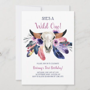 Invitation de Boho