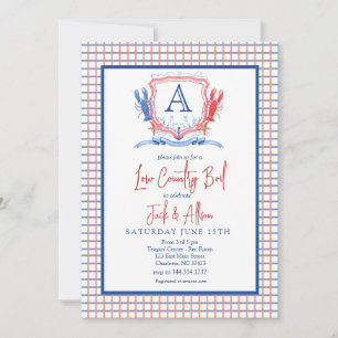 Invitation de bouillabaisse de fruits de mer, invi