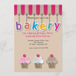 Invitation de boulangerie