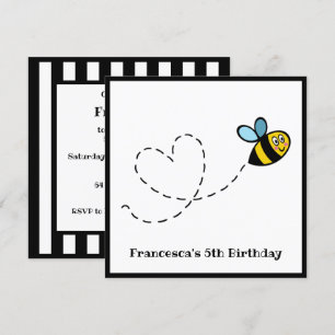 Invitation de bourdon personnalisé