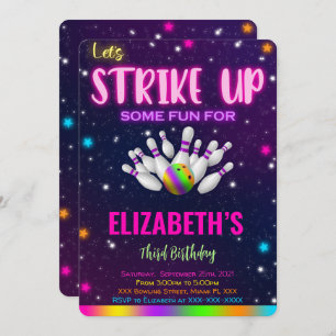 Invitation de Bowling