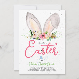 Invitation de Brunch de Pâques, Invitation de Pâqu