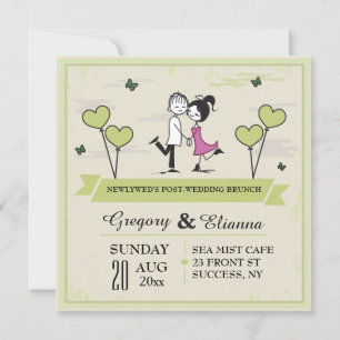 Invitation de Brunch du Mariage
