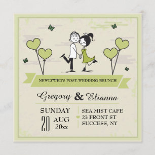 Invitation de Brunch du Mariage
