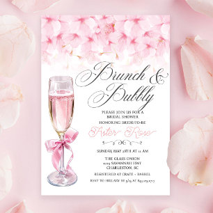 Invitation de Brunch et de Bubbly