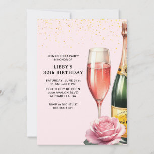 Invitation de brunch et de bulles