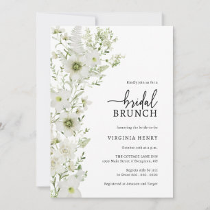 Invitation de Brunch nuptial vert