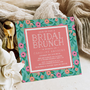 Invitation de Brunch nuptiale pour l'été