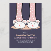 Invitation de Bunny Slippers de la fête du bois