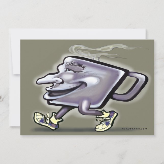 Invitation de café (Devant)