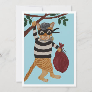 Invitation de cambrioleur de chat