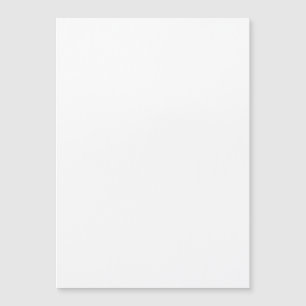 Invitation de carte magnétique de 5 po x 7 po