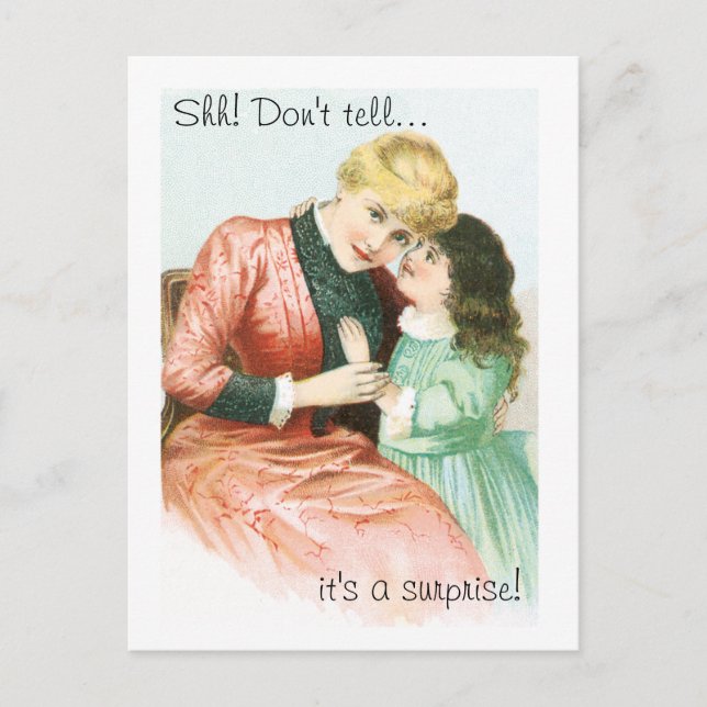 Invitation de carte postale Surprise Party (Devant)