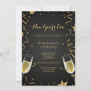 Invitation de Champagne de Fête