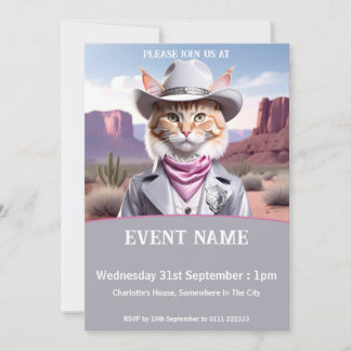 Invitation de chats Sheriff