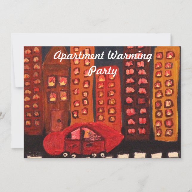 Invitation de chauffage d'appartement (Devant)