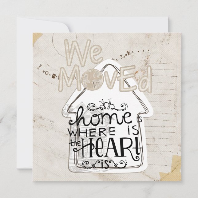 invitation de chauffage de maison (Devant)