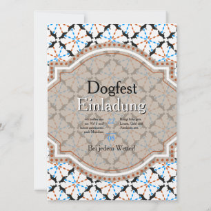 Invitation de chien berger