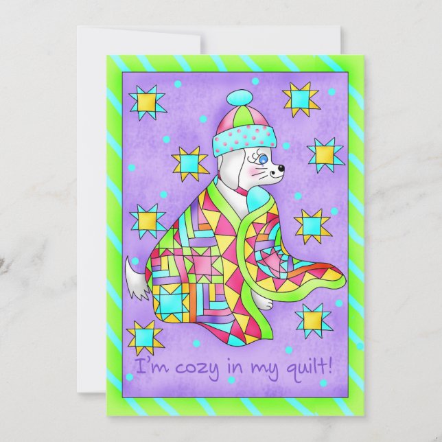 Invitation de chien de garde (Devant)