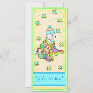 Invitation de chien de garde de surface personnali