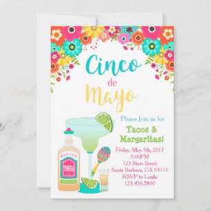 Invitation de Cinco De Mayo