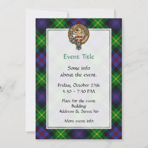 Invitation de Clan Farquharson Crest