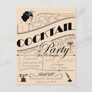 Invitation de cocktail