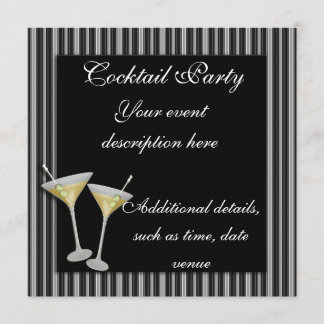 Invitation de cocktail