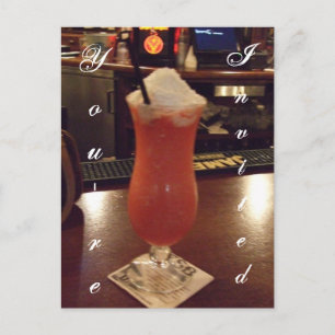 Invitation de cocktail de daiquiri