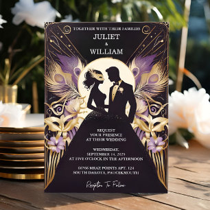 Invitation De code vestimentaire Prom costume Masquerade Mari