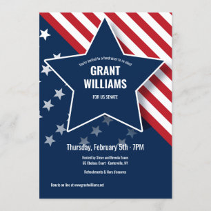 Invitation de collecte de fonds American Star