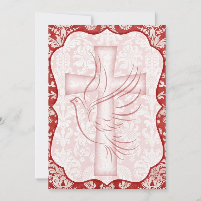 Invitation de colombe (Devant)