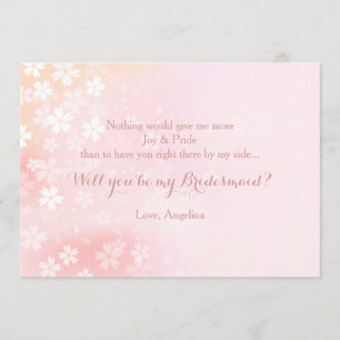 Invitation de confettis de fleur