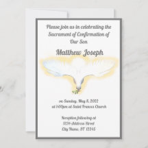 Invitation de confirmation