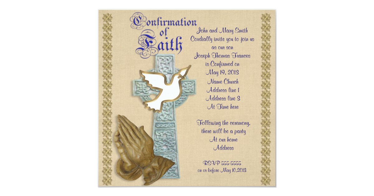 Invitation de confirmation Zazzle.fr
