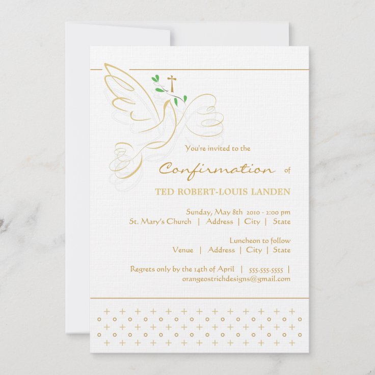 Invitation de confirmation Zazzle.fr