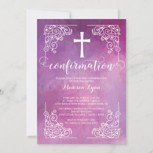 Invitation de confirmation de la Croix-de-Chaussée