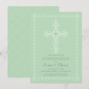 Invitation de confirmation, garçon ou fille Invita