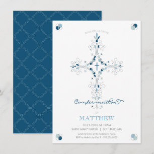 Invitation de confirmation - Invitation de cérémon