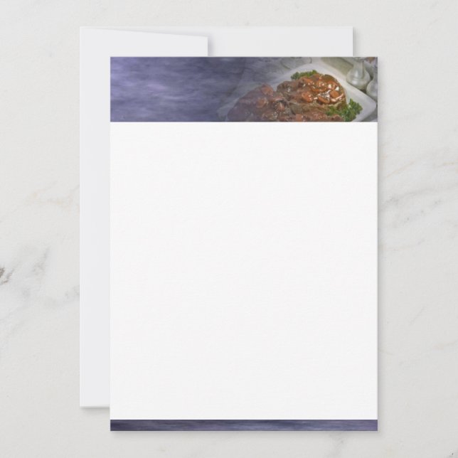 Invitation de côtelettes de porc (Devant)