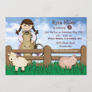 Invitation de Cowgirl Farm