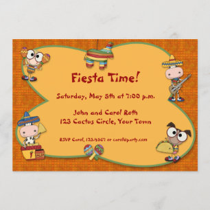 Invitation de créatures de fiesta