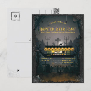 Invitation de croisière de cimetière Ghoost